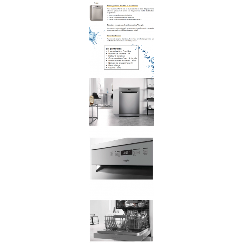 lave vaisselles whirlpool owfc3c26x — free download